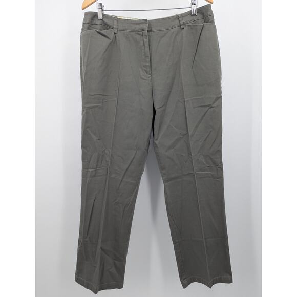 Excellent Condition Sage Green Duck Head Women's Size 16 Dress Pants Trousers - Picture 1 of 5